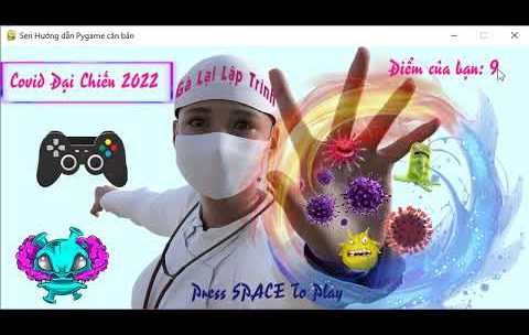 Hướng dẫn căn bản lập trình game python